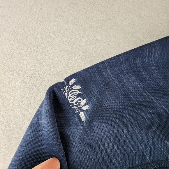 Stio Men's Mountain Shadow Gannett Peak Half-zip Pullover Fleece Jacket Blue Med - Picture 2 of 12